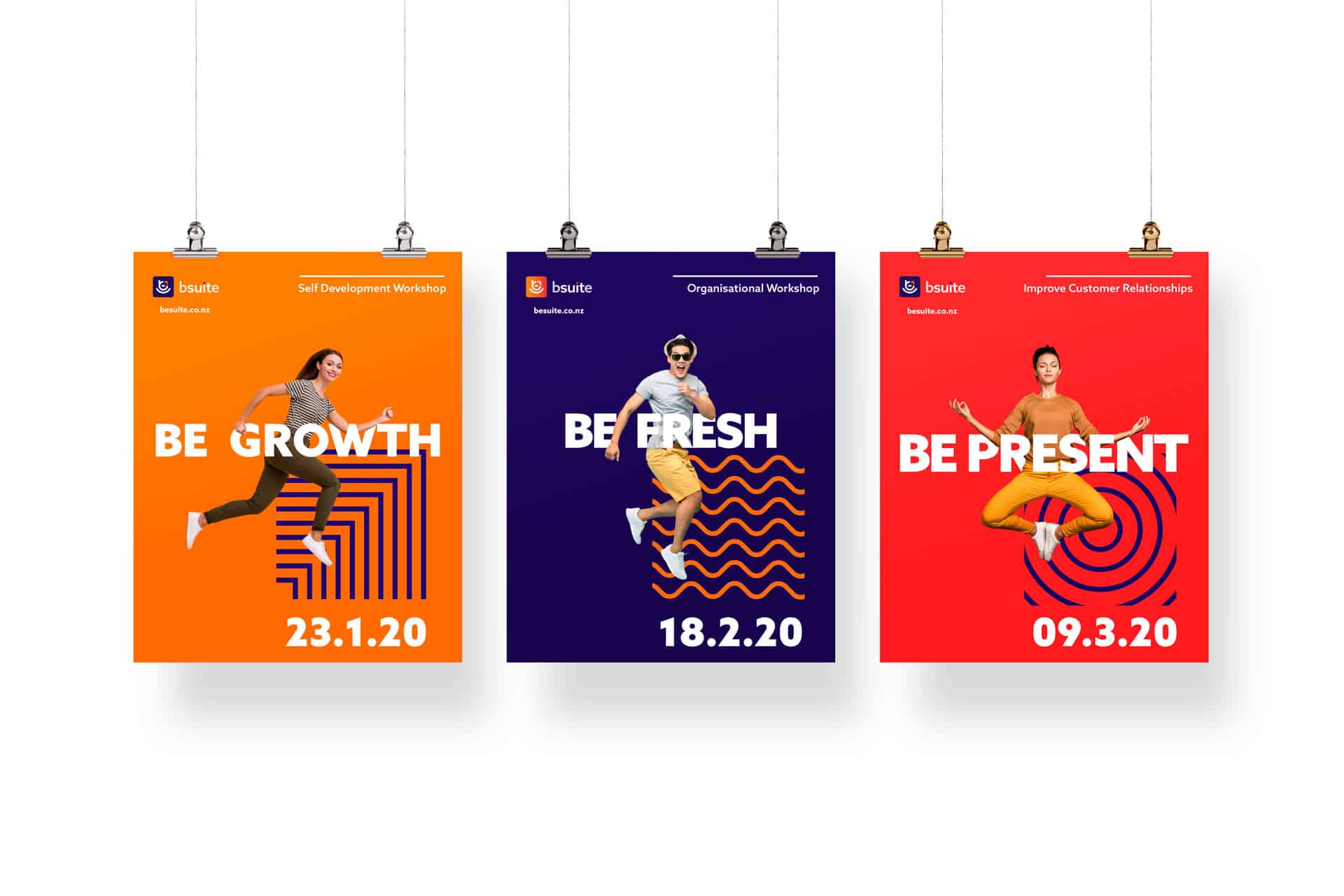 poster designs for be suite